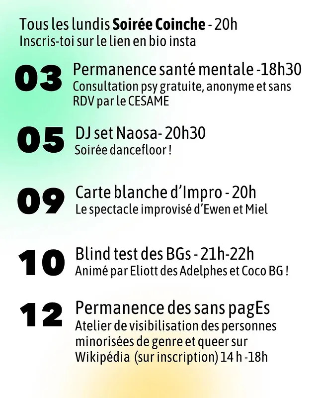 Blind test des BGs (Eliott & Coco)
