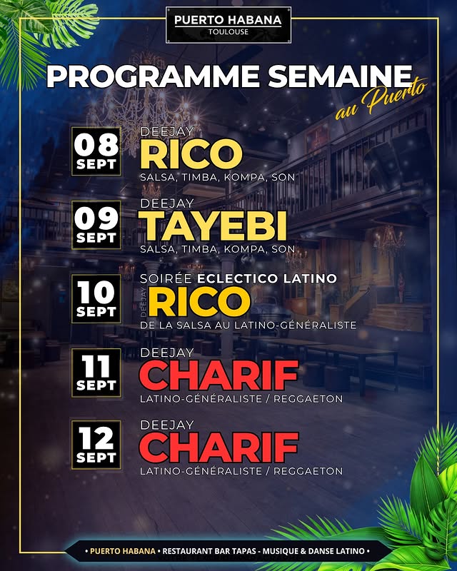 Salsa au Puerto — DJ TAYEBI